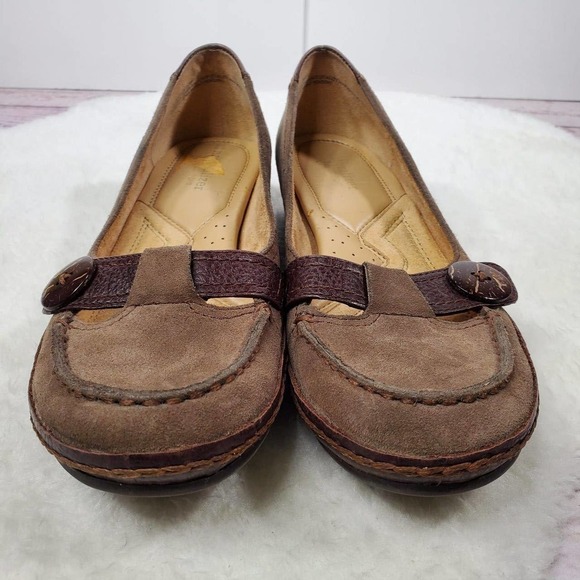 Naturalizer Clamor Slip-On Taupe Brown Size 8N Narrow - Picture 2 of 9